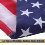 American Embroidered Flag