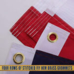 American Embroidered Flag