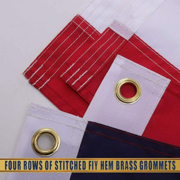 American Embroidered Flag